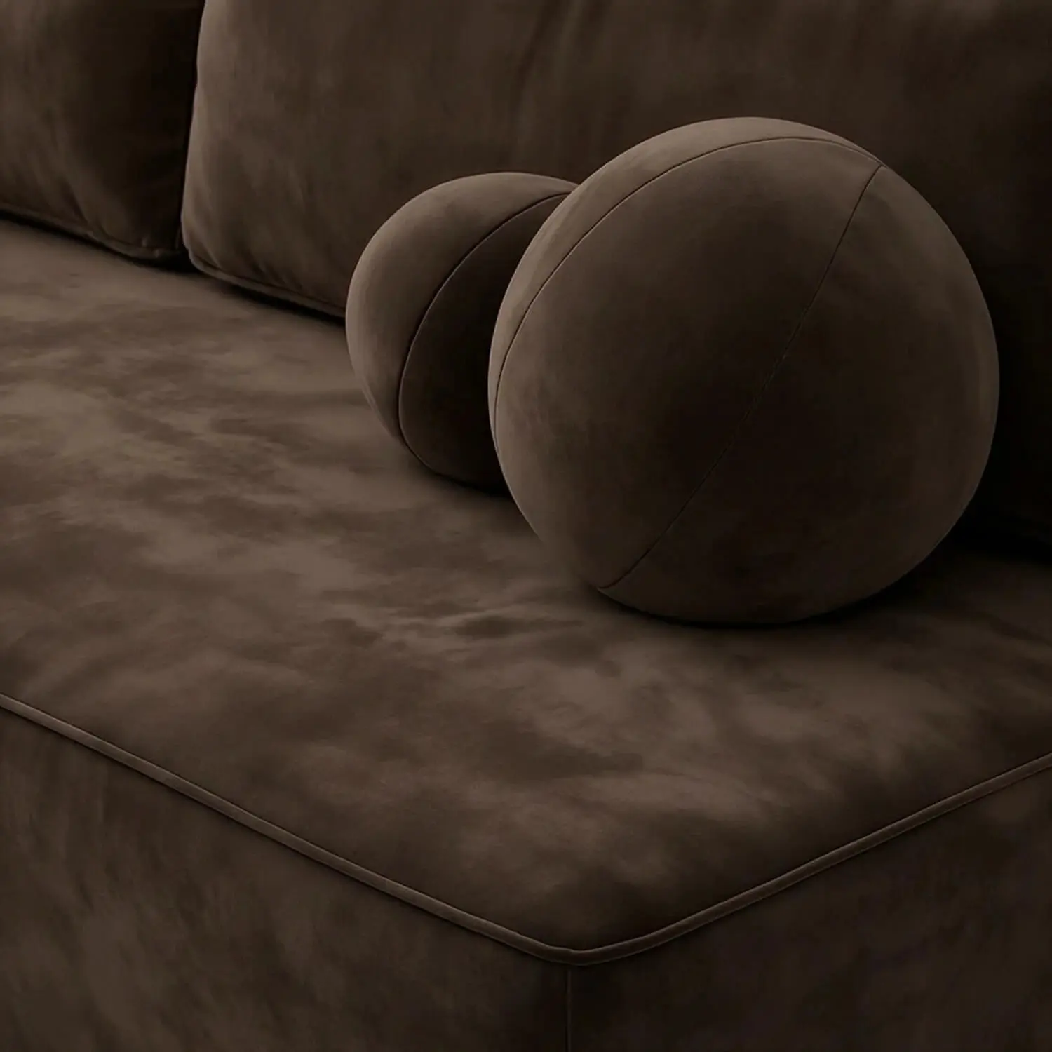 Диван Mebel Elite Arveto Velour (Brown) - 5
