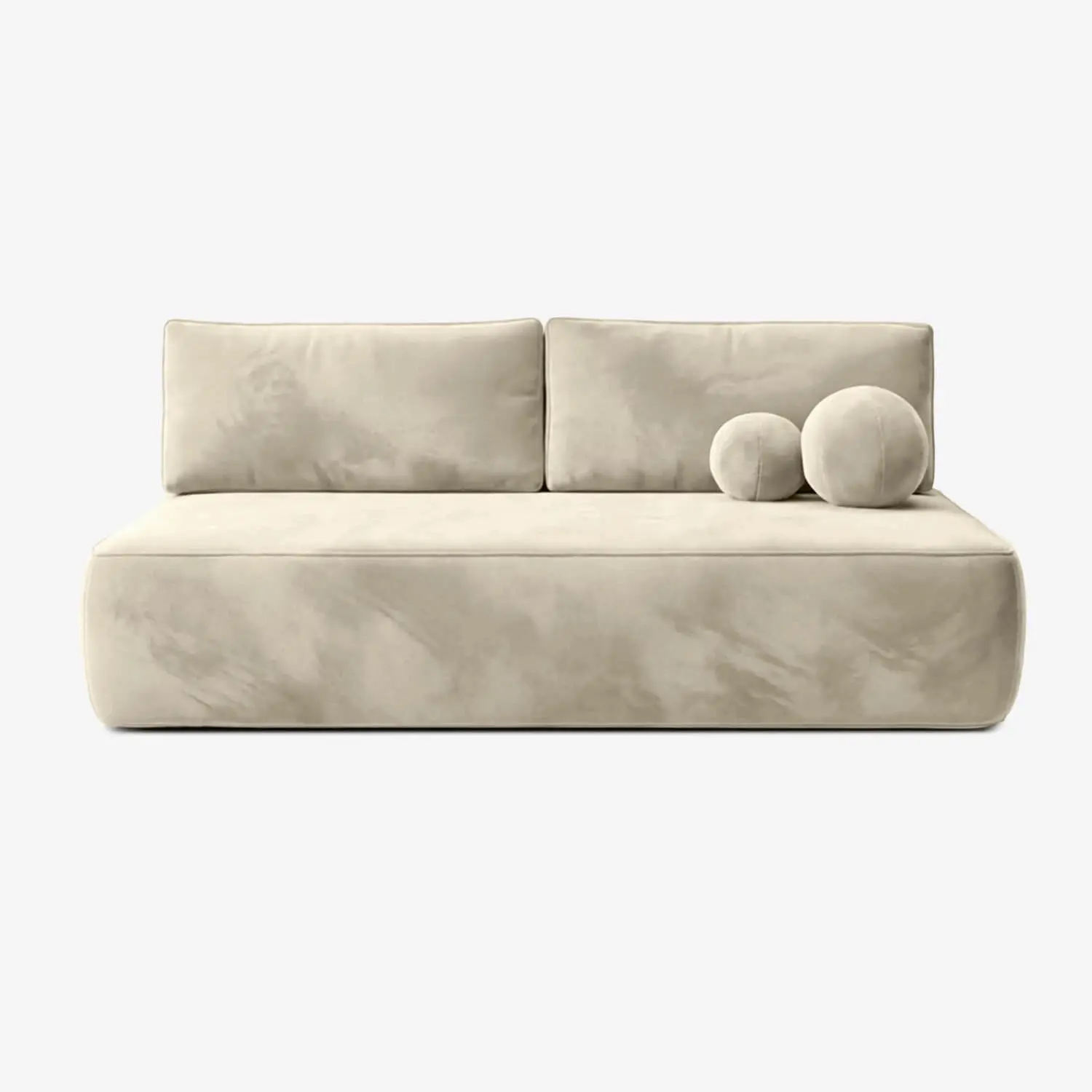 Canapea Mebel Elite Arveto Velour (Cream) - 3