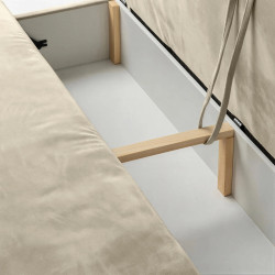 Canapea Mebel Elite Arveto Velour (Cream) Thumb
