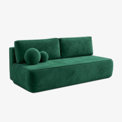 Диван Mebel Elite Arveto Velour (Green) Thumb