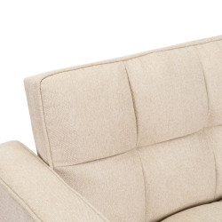 Canapea Mebel Elite Aster do Spania (Beige) Thumb