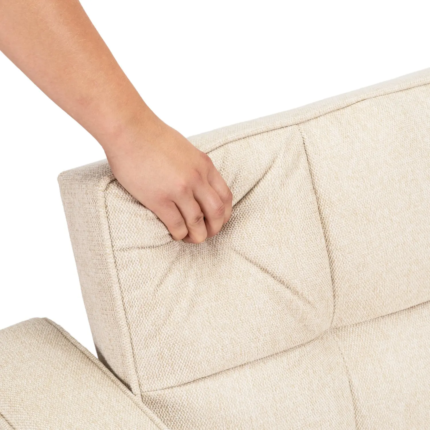 Canapea Mebel Elite Aster do Spania (Beige) - 12