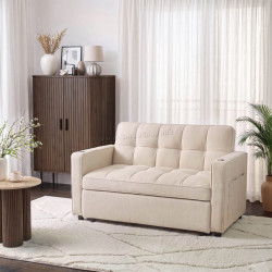 Canapea Mebel Elite Aster do Spania (Beige)