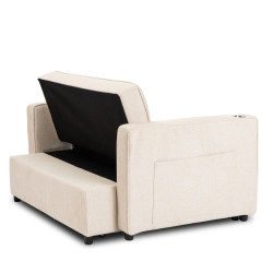 Canapea Mebel Elite Aster do Spania (Beige) Thumb