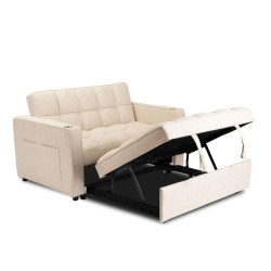 Canapea Mebel Elite Aster do Spania (Beige) Thumb