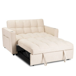 Canapea Mebel Elite Aster do Spania (Beige) Thumb