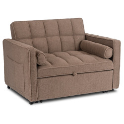 Диван Mebel Elite Corra do Spania Boucle (Brown) Thumb