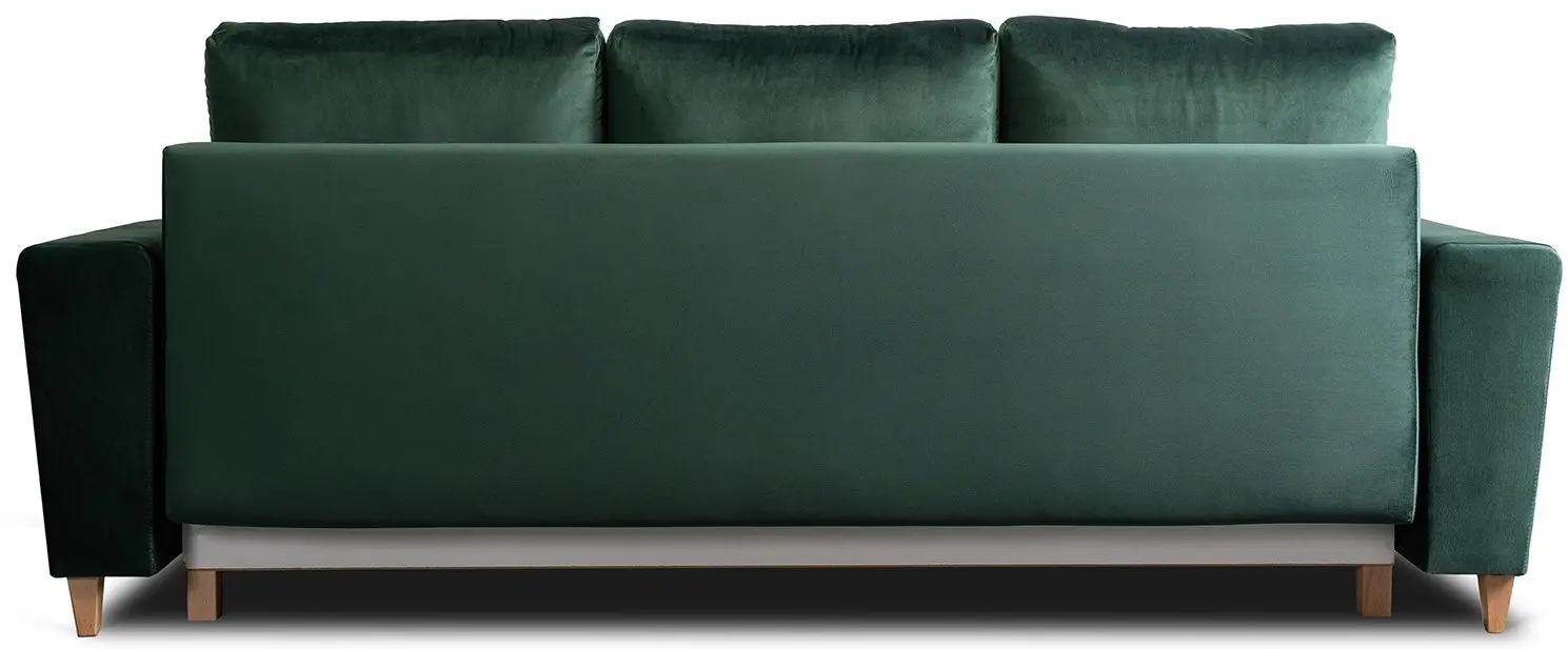 Диван Mebel Elite Emil Velluto 10 (Green/Natural Oak) - 3