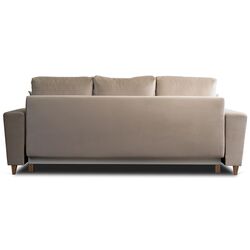 Диван Mebel Elite Emil Velutto 02 (Beige/Natural Oak) Thumb
