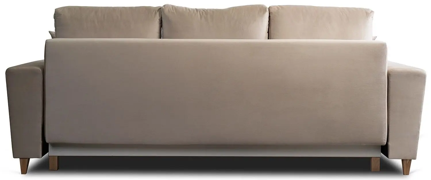 Диван Mebel Elite Emil Velutto 02 (Beige/Natural Oak) - 6