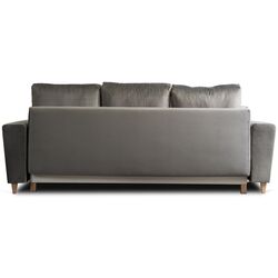 Диван Mebel Elite Emil Velutto 16 (Grey/Natural Oak) Thumb
