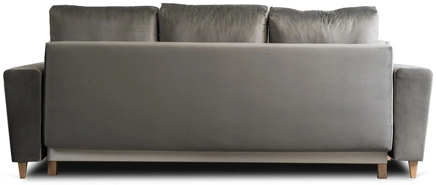 Диван Mebel Elite Emil Velutto 16 (Grey/Natural Oak) - 4