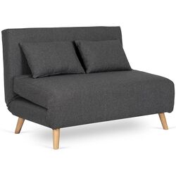 Canapea Mebel Elite Marry 2 (Grey/Natural Oak) Thumb