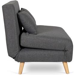 Canapea Mebel Elite Marry 2 (Grey/Natural Oak) Thumb