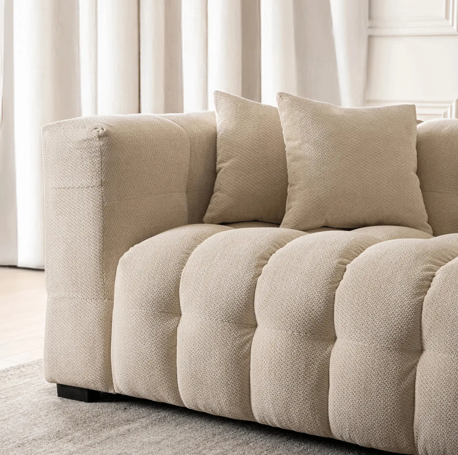 Диван Mebel Elite Moderno 3S (Cream) - 5