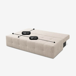 Диван Mebel Elite Morana Chenille (Cream) Thumb