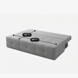 Диван Mebel Elite Morana Chenille (Grey) Thumb