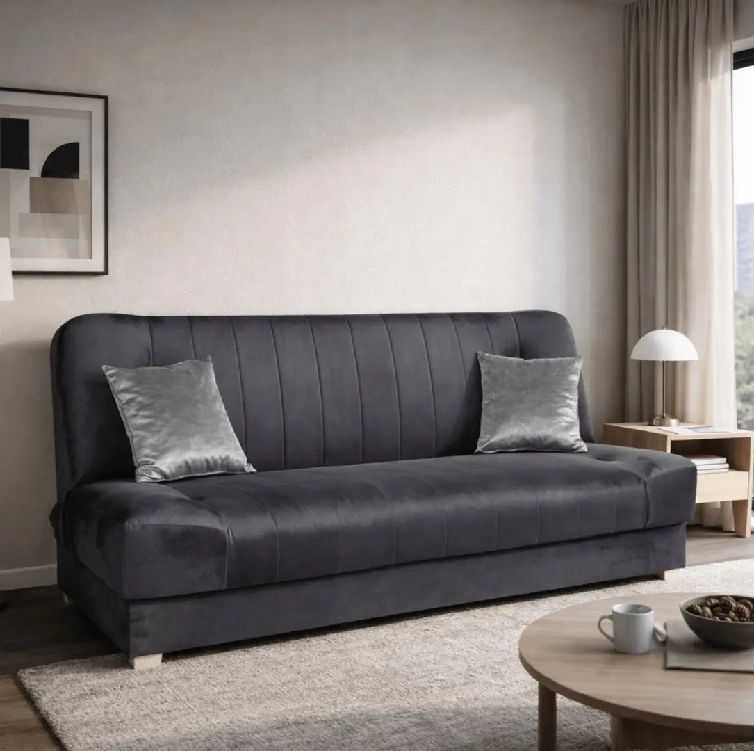 Диван Mebel Elite Piano 2 (Dark Grey)