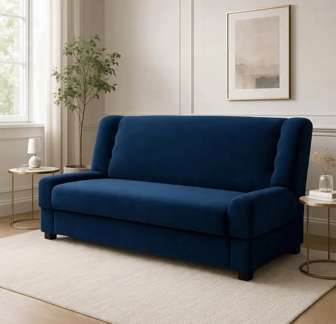 Canapea Mebel Elite Piano Velvet (Blue)