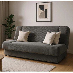 Canapea Mebel Elite Piano Corduroy (Dark Grey)