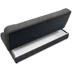 Canapea Mebel Elite Piano Corduroy (Dark Grey) Thumb