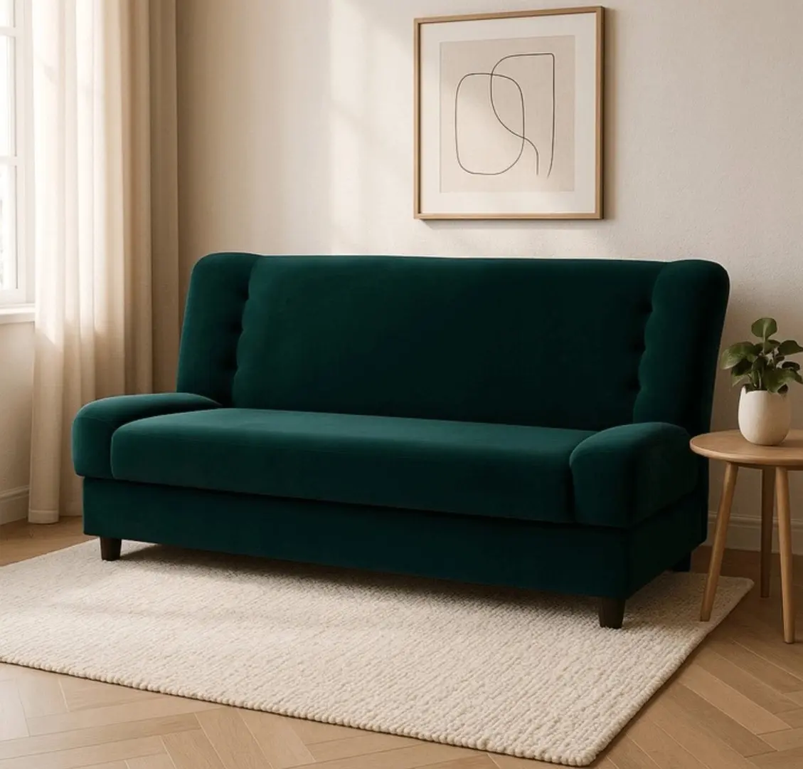 Диван Mebel Elite Piano Velvet (Green)