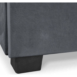 Canapea Mebel Elite Piano Velvet (Grey) Thumb