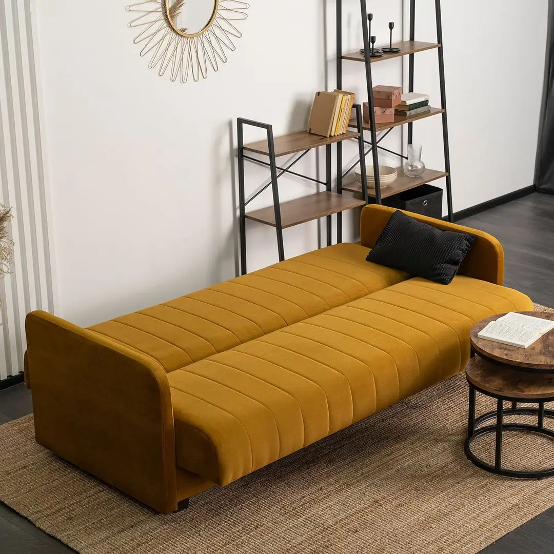 Canapea Mebel Elite Porto Kronos 01 (Dark Mustard)