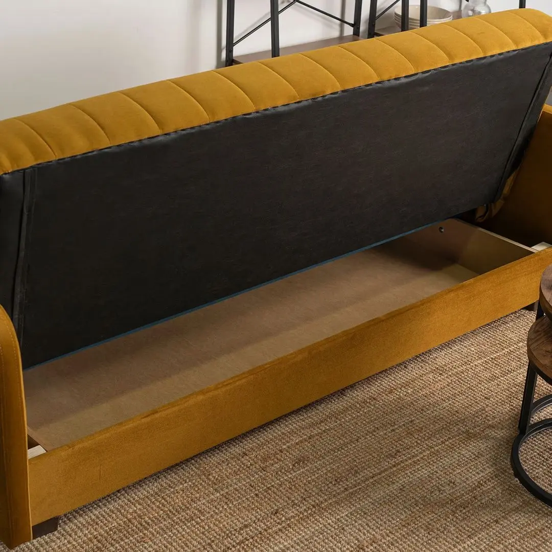 Canapea Mebel Elite Porto Kronos 01 (Dark Mustard)