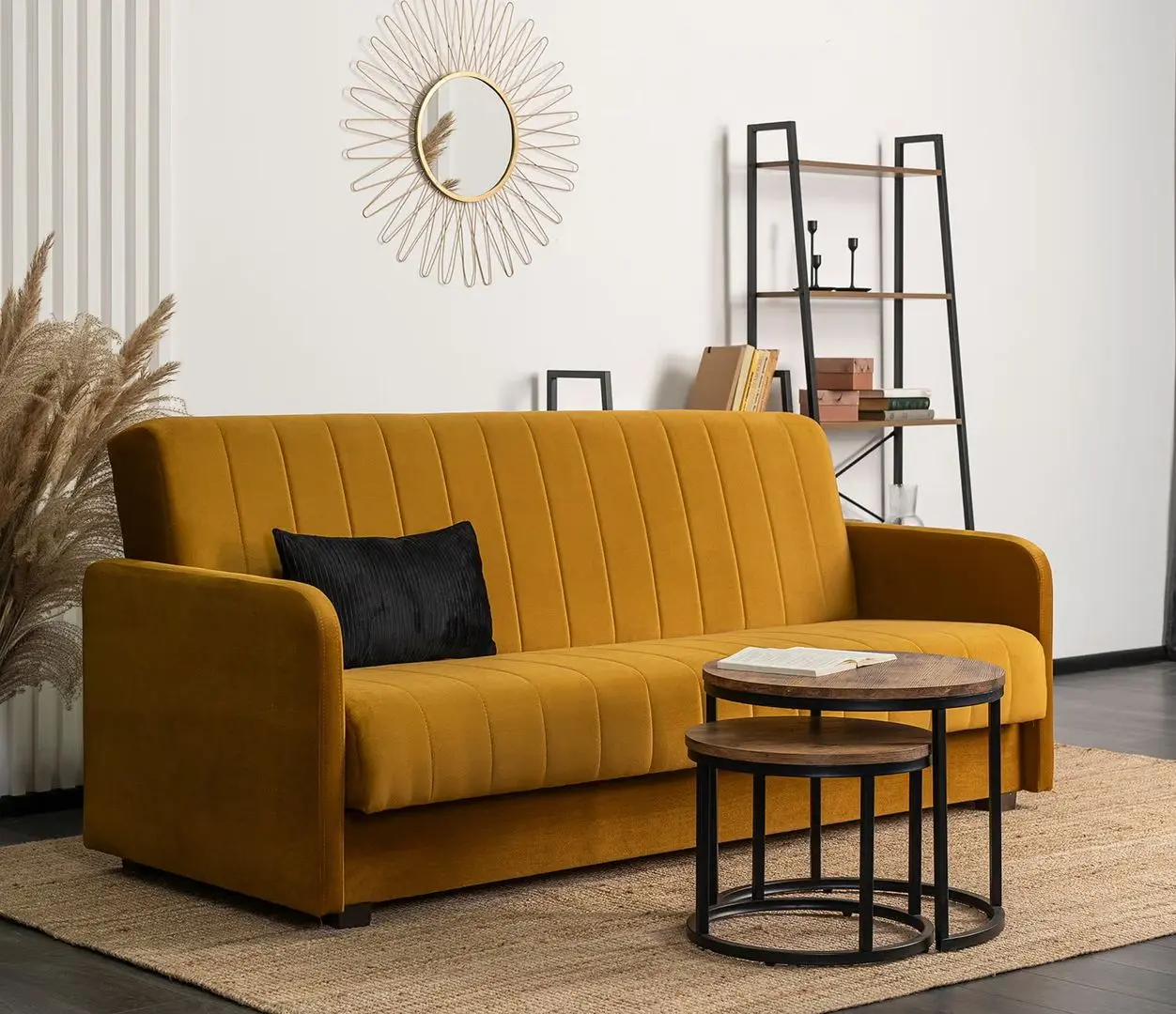 Canapea Mebel Elite Porto Kronos 01 (Dark Mustard)