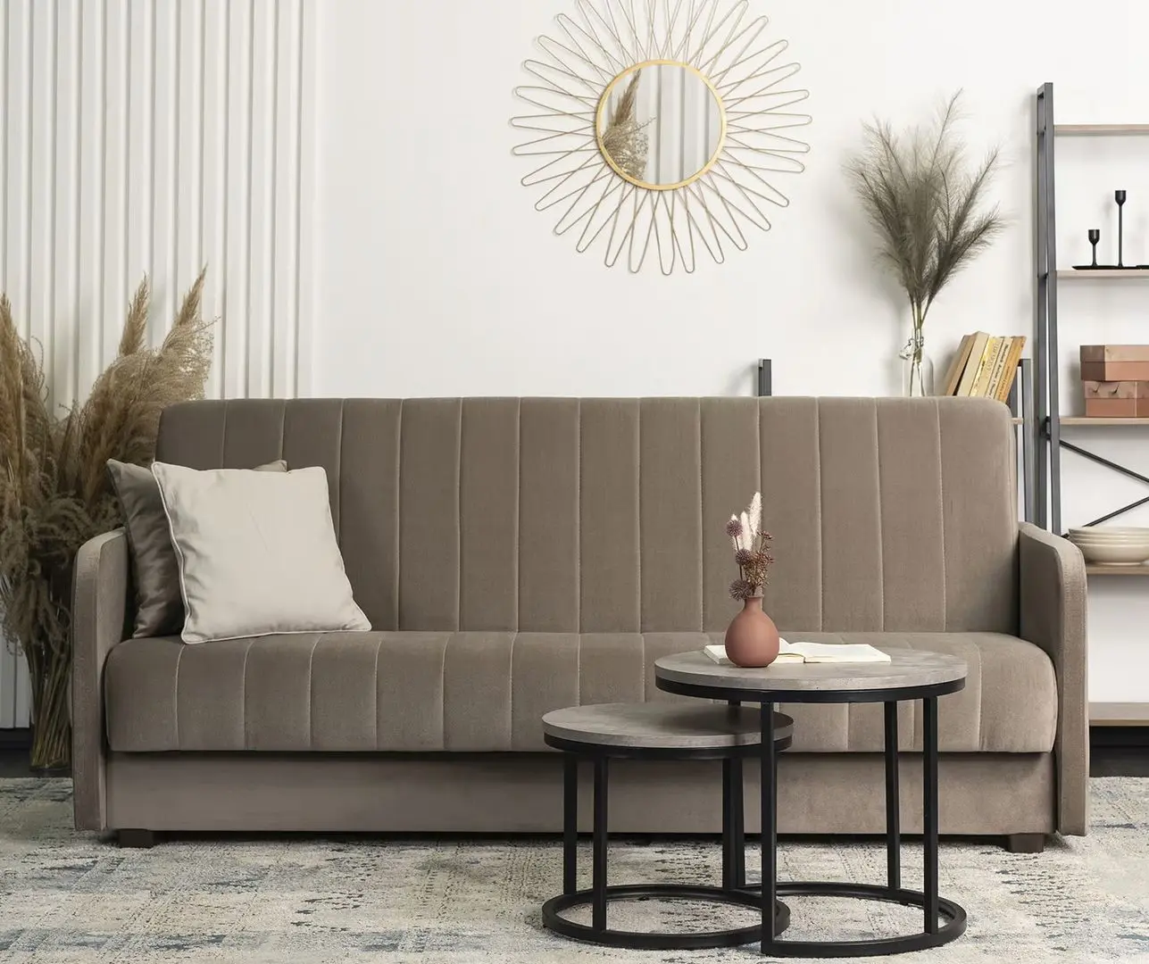 Canapea Mebel Elite Porto Paros 03 (Beige Brown)