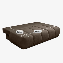 Диван Mebel Elite Saria Boucle (Brown) Thumb