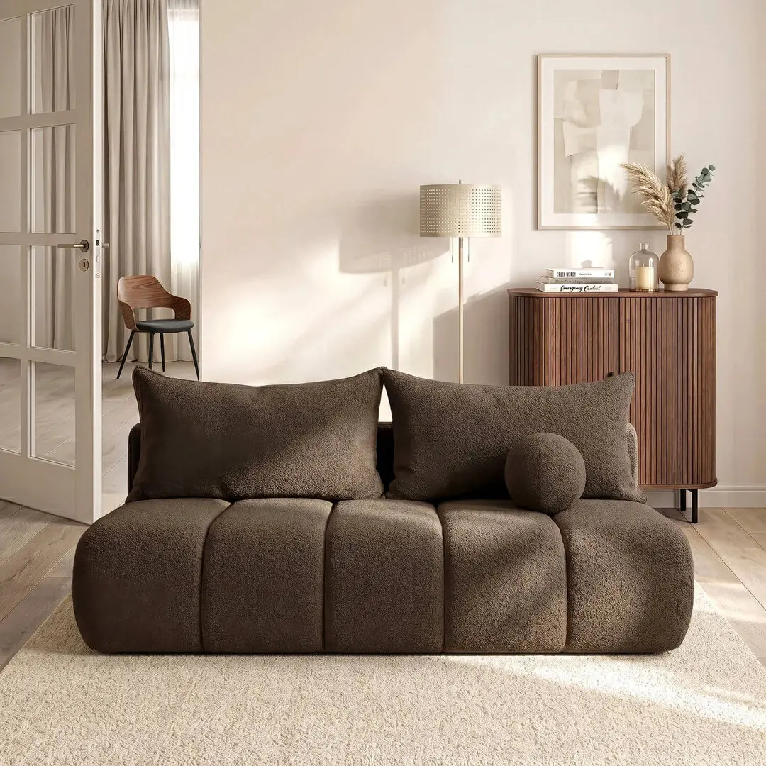 Диван Mebel Elite Saria Boucle (Brown)