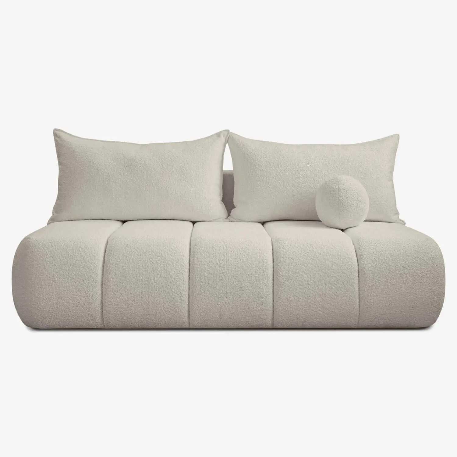 Диван Mebel Elite Saria Boucle (Cream) - 2