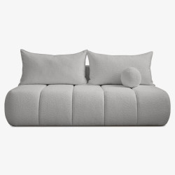 Диван Mebel Elite Saria Boucle (Grey) Thumb