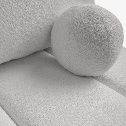 Диван Mebel Elite Saria Boucle (Grey) Thumb