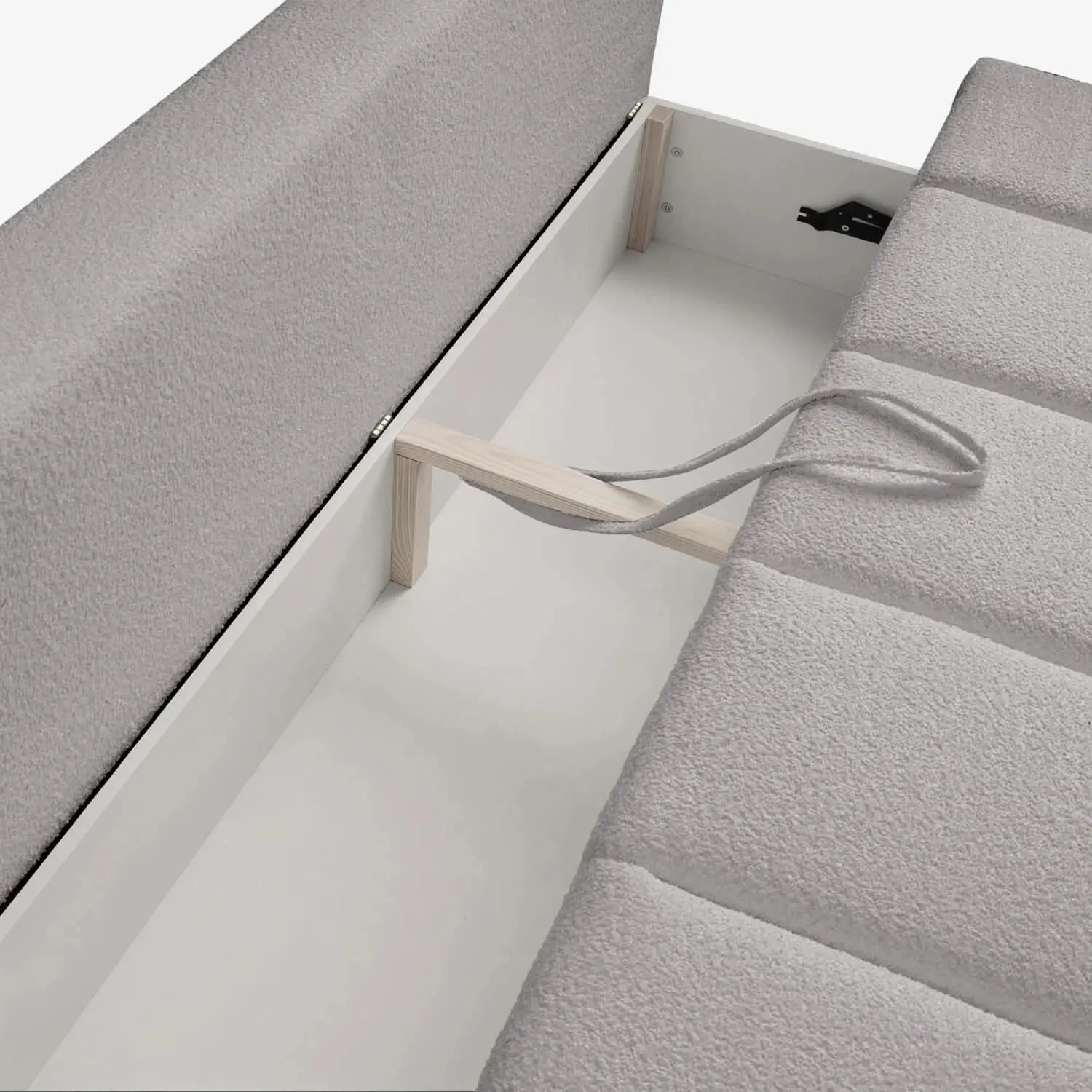 Диван Mebel Elite Saria Boucle (Grey) - 6