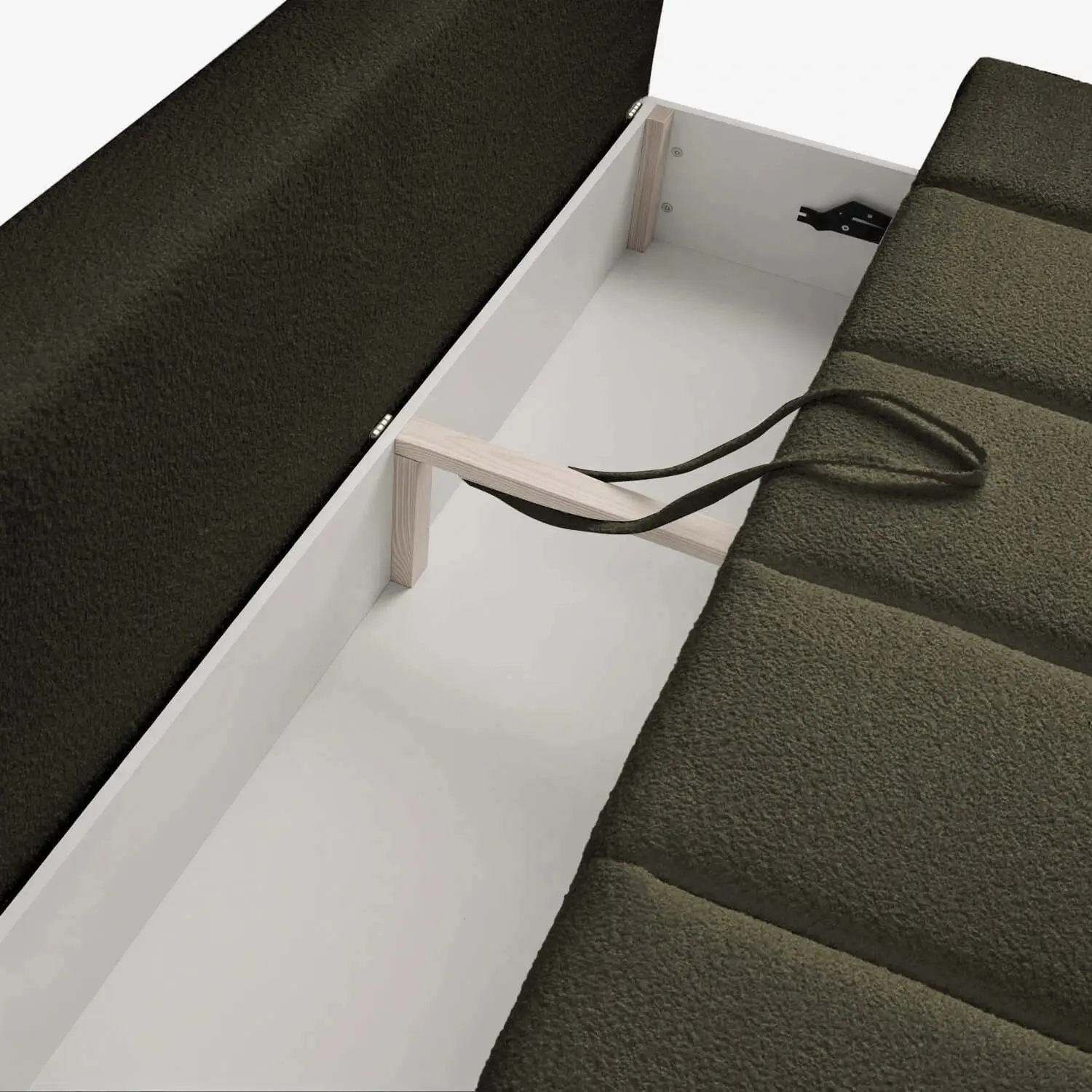 Диван Mebel Elite Saria Boucle (Olive) - 5