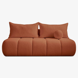 Диван Mebel Elite Saria Boucle (Terracotta) Thumb