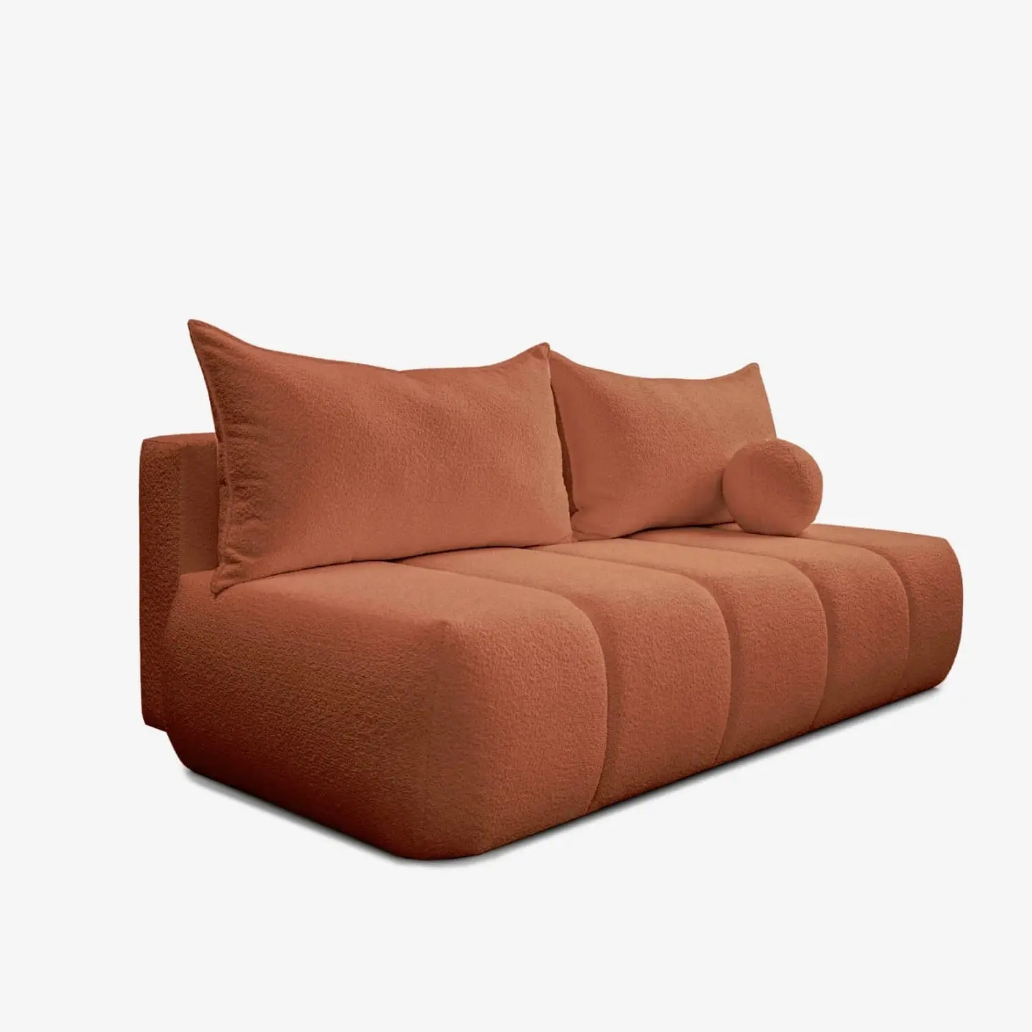 Диван Mebel Elite Saria Boucle (Terracotta) - 3