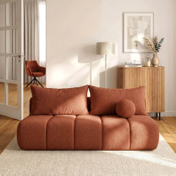 Диван Mebel Elite Saria Boucle (Terracotta)