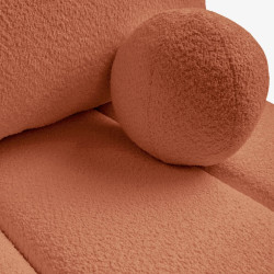 Диван Mebel Elite Saria Boucle (Terracotta) Thumb