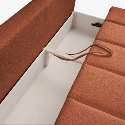 Диван Mebel Elite Saria Boucle (Terracotta) Thumb