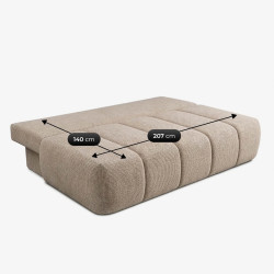 Диван Mebel Elite Saria Chenille (Beige) Thumb