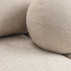 Canapea Mebel Elite Saria Chenille (Cream) Thumb