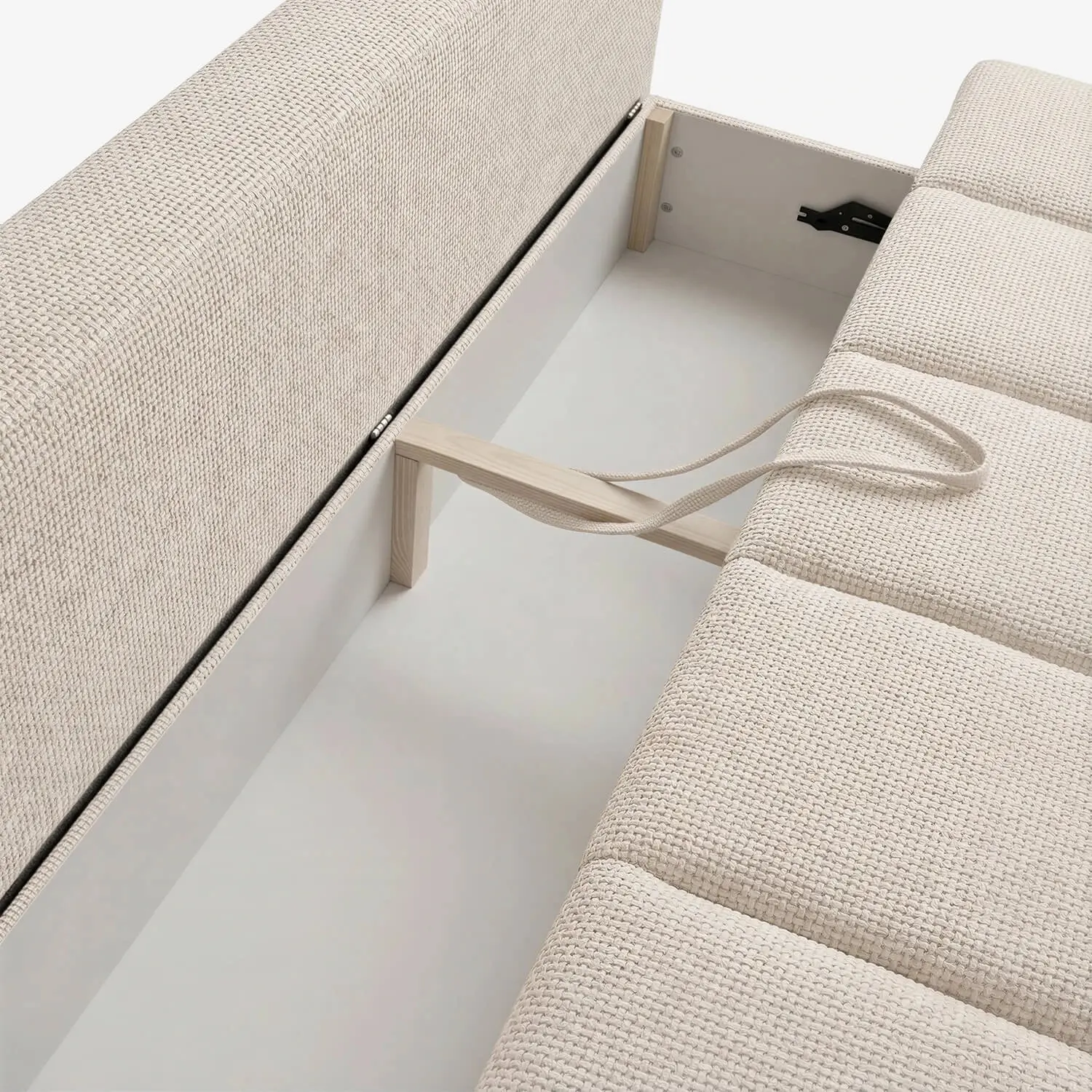 Canapea Mebel Elite Saria Chenille (Cream) - 6