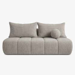 Canapea Mebel Elite Saria Chenille (Light Grey) Thumb