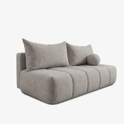 Canapea Mebel Elite Saria Chenille (Light Grey) Thumb