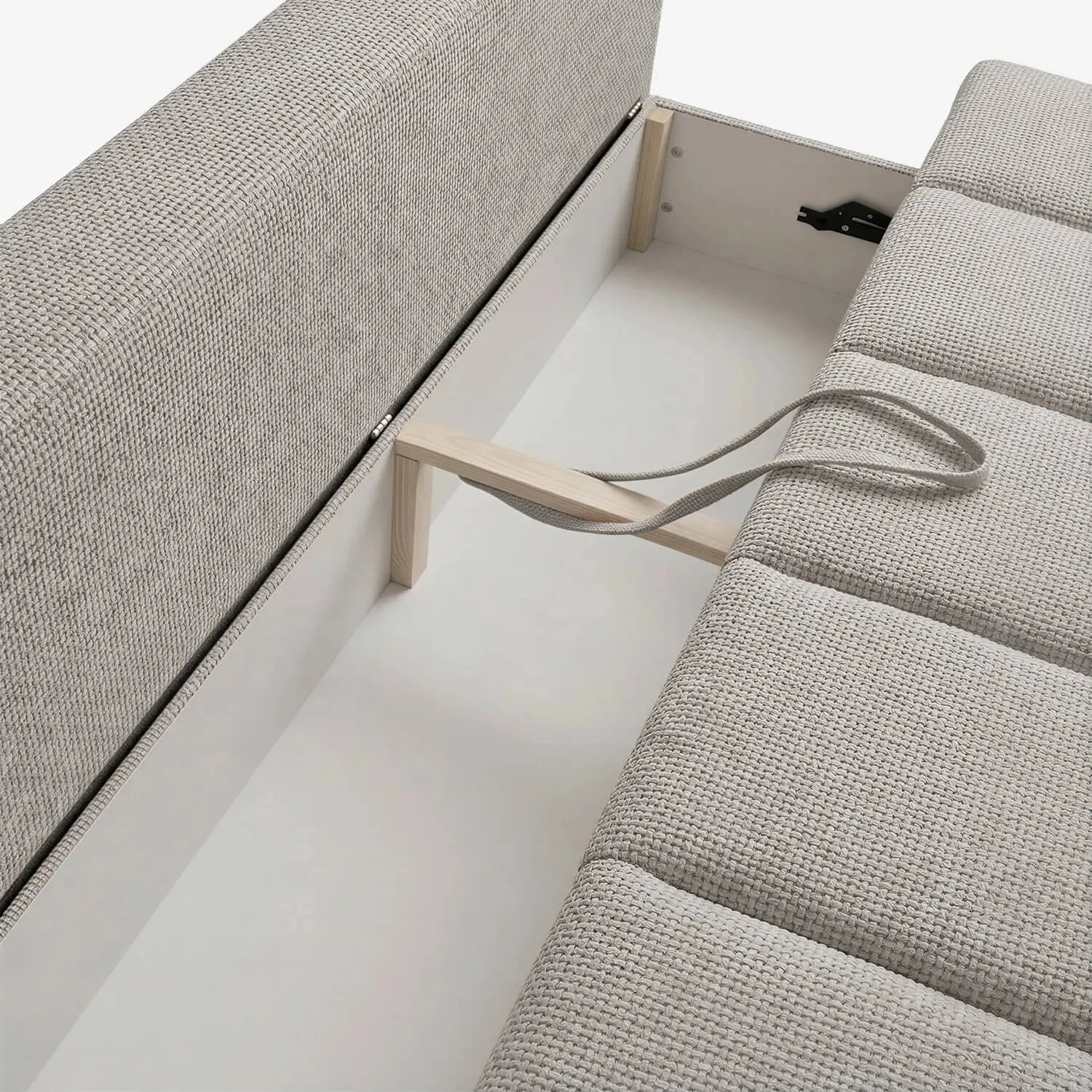 Canapea Mebel Elite Saria Chenille (Light Grey) - 6