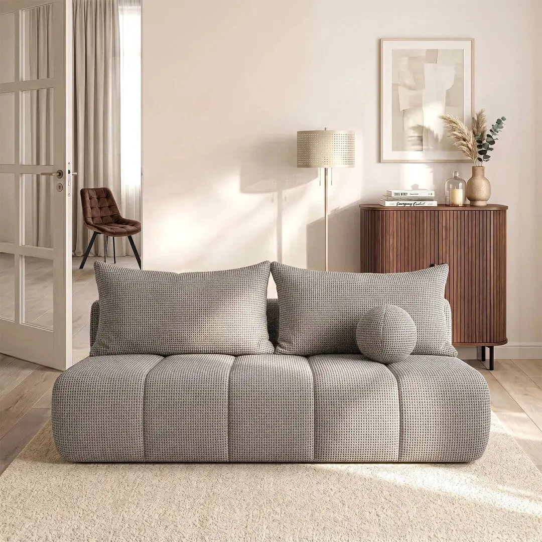 Canapea Mebel Elite Saria Chenille (Light Grey)